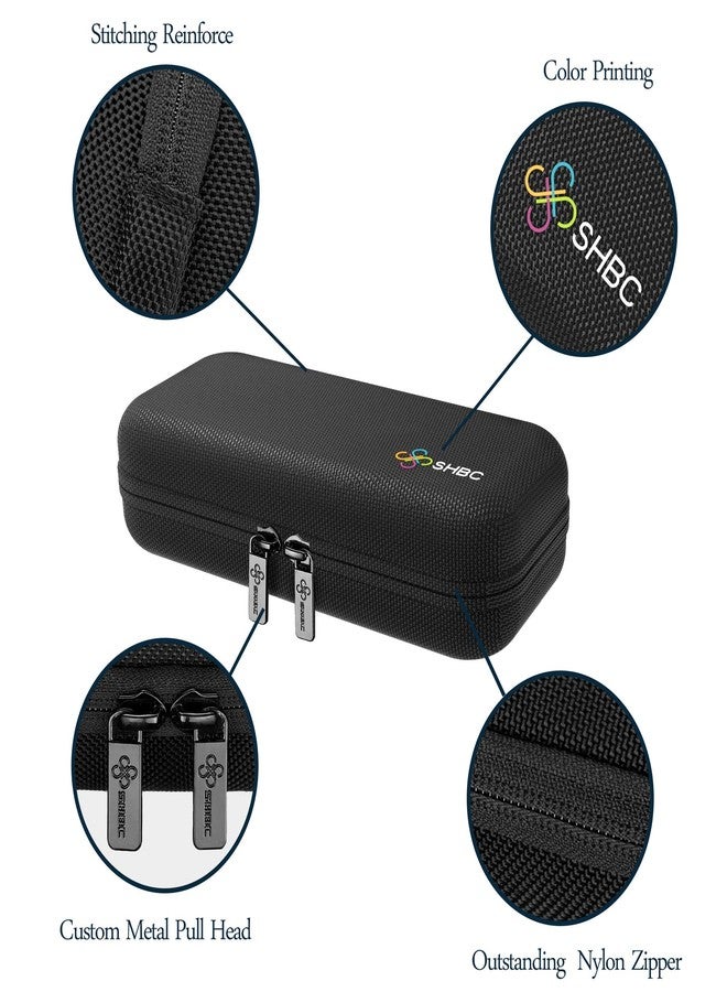 SHBC Insulin Cooler Travel Case for Diabetic Organize Medication Insulated Cooling Bag with 2 Ice Packs Black - Image 2